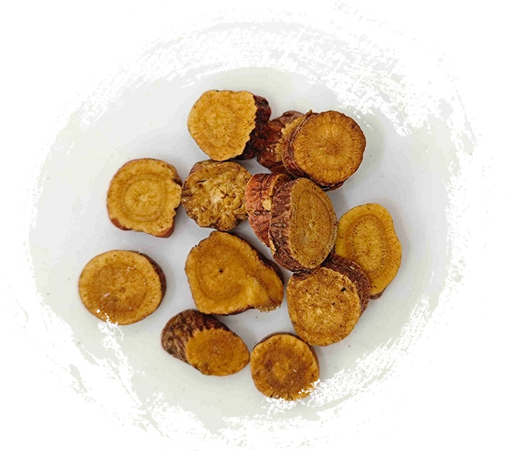 Root Licorice yang disiapkan (Zhigancao)